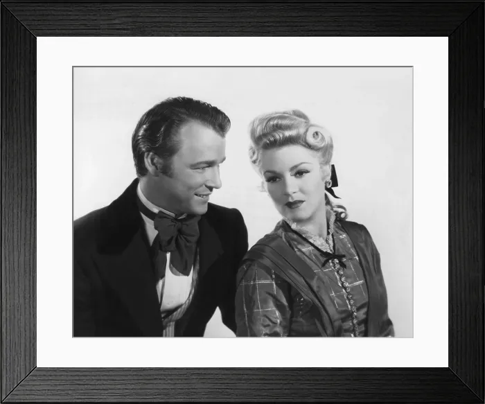 Framed Print : DARK COMMAND, from left: Roy Rogers, Claire Trevor, 1940 Framed Print : DARK COMMAND, from left: Roy Rogers, Claire Trevor, 1940