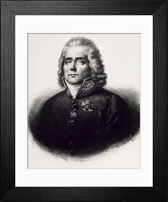 Framed Print : TALLEYRAND-PERIGORD, Charles-Maurice de (1754-1838). Portrait of Talleyrand-Perigord. Engraving. AISA / Everett Collection**US SALES ONLY**
