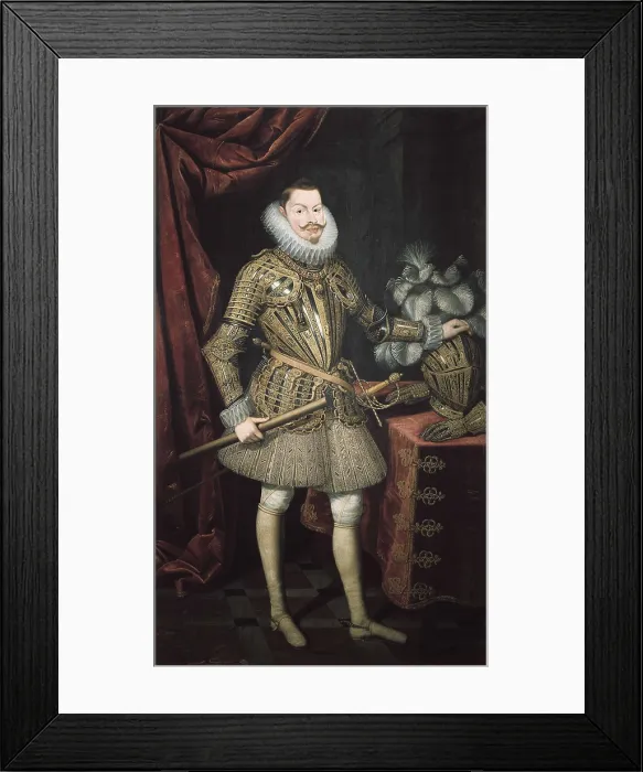 Framed Print : GONZALEZ, Bartolom (1564-1627). King Philip III. 1621. Painting. SPAIN. Madrid. Monastery of the Incarnation. AISA / Everett Collection**US SALES ONLY** Framed Print : GONZALEZ, Bartolom (1564-1627). King Philip III. 1621. Painting. SPAIN. Madrid. Monastery of the Incarnation. AISA / Everett Collection**US SALES ONLY**