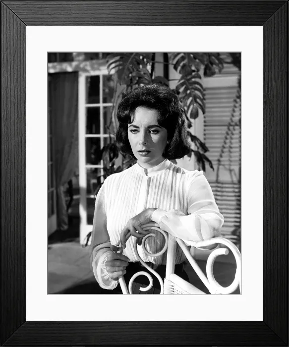 Framed Print : SUDDENLY LAST SUMMER, Elizabeth Taylor, 1959