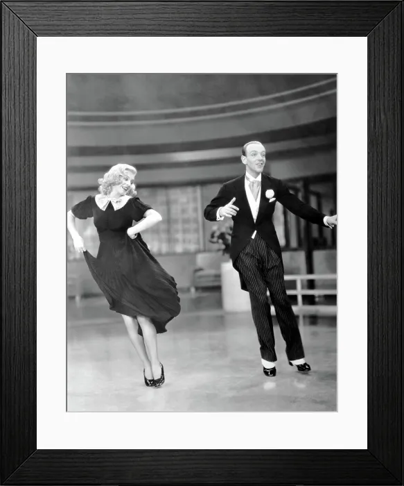 Framed Print : SWING TIME, Ginger Rogers, Fred Astaire, 1936 Framed Print : SWING TIME, Ginger Rogers, Fred Astaire, 1936