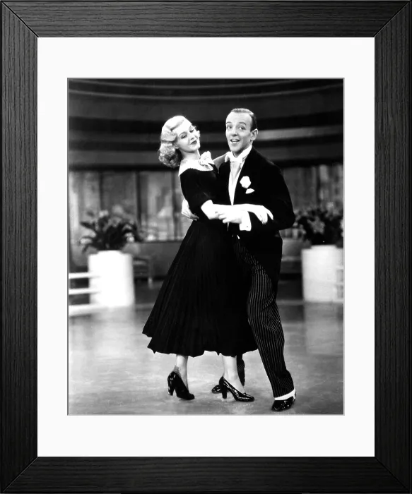 Framed Print : SWING TIME, Ginger Rogers, Fred Astaire, 1936