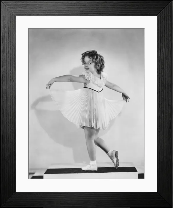 Framed Print : CURLY TOP, Shirley Temple, 1935, 20th Century-Fox Film Corporation, TM & Copyright / courtesy Everett Collection Framed Print : CURLY TOP, Shirley Temple, 1935, 20th Century-Fox Film Corporation, TM & Copyright / courtesy Everett Collection
