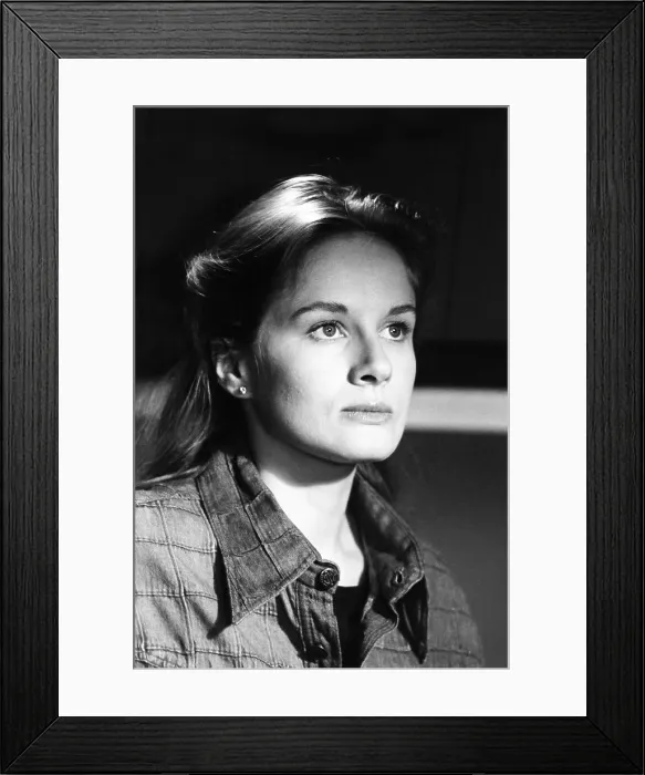 Framed Print : DAMNATION ALLEY, Dominique Sanda, 1977. 20th Century-Fox Film Corporation, TM & Copyright / courtesy Everett Collection Framed Print : DAMNATION ALLEY, Dominique Sanda, 1977. 20th Century-Fox Film Corporation, TM & Copyright / courtesy Everett Collection