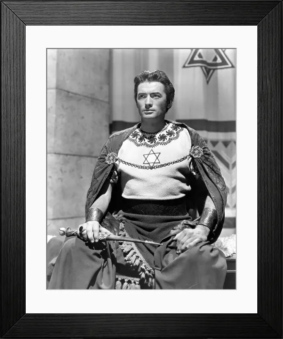 Framed Print : DAVID AND BATHSHEBA, Gregory Peck, 1951. TM and Copyright 20th Century Fox Film Corp. All rights reserved. Courtesy: Everett Collection Framed Print : DAVID AND BATHSHEBA, Gregory Peck, 1951. TM and Copyright 20th Century Fox Film Corp. All rights reserved. Courtesy: Everett Collection