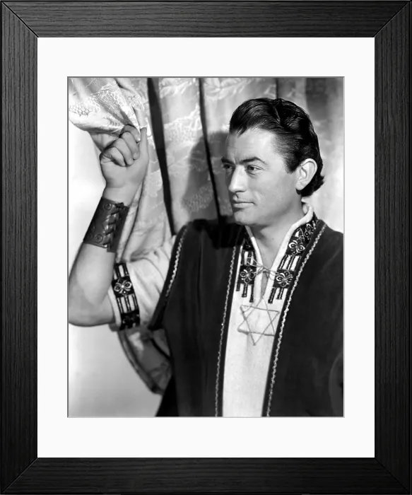 Framed Print : DAVID AND BATHSHEBA, Gregory Peck, 1951. TM and Copyright 20th Century Fox Film Corp. All rights reserved. Courtesy: Everett Collection Framed Print : DAVID AND BATHSHEBA, Gregory Peck, 1951. TM and Copyright 20th Century Fox Film Corp. All rights reserved. Courtesy: Everett Collection