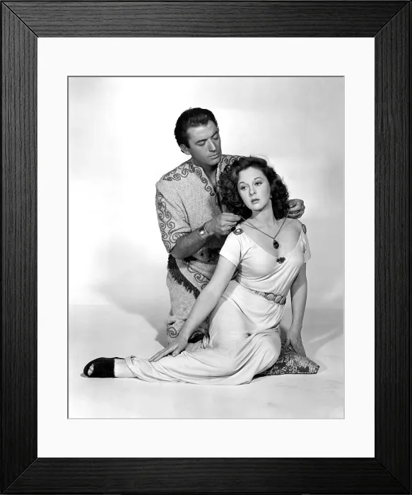Framed Print : DAVID AND BATHSHEBA, Gregory Peck, Susan Hayward, 1951. TM and Copyright 20th Century Fox Film Corp. All rights reserved. Courtesy: Everett Collection
