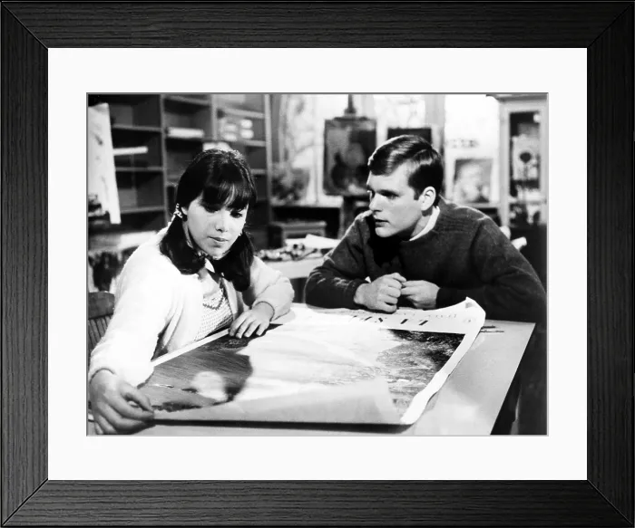 Framed Print : DAVID AND LISA, Janet Margolin, Keir Dullea, 1962 Framed Print : DAVID AND LISA, Janet Margolin, Keir Dullea, 1962
