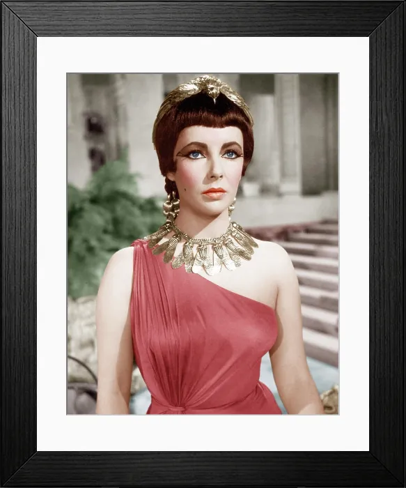 Framed Print : CLEOPATRA, Elizabeth Taylor, 1963. TM & Copyright 20th Century Fox Film Corporation / courtesy Everett Collection