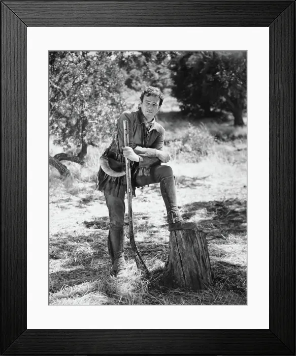 Framed Print : ALLEGHENY UPRISING, John Wayne, 1939 Framed Print : ALLEGHENY UPRISING, John Wayne, 1939
