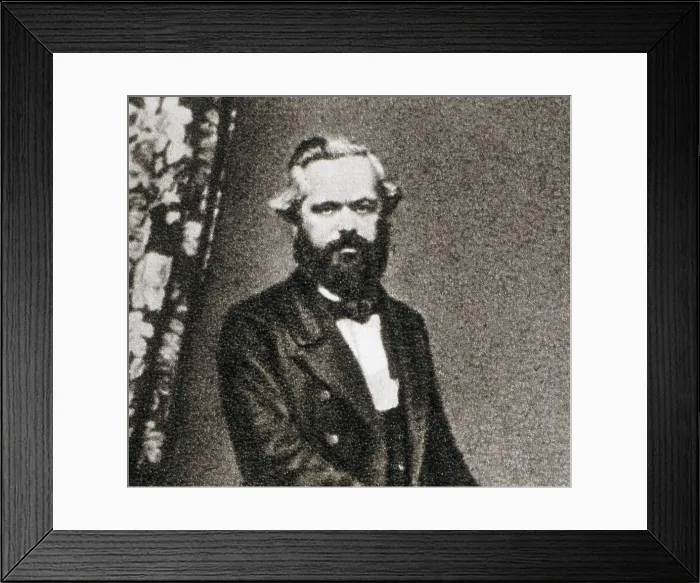 Framed Print : MARX, Karl (1818-1883). Portrait of Karl Marx at 45. SPAIN. Barcelona. Biblioteca de Catalunya (National Library of Catalonia). AISA / Everett Collection**US SALES ONLY** Framed Print : MARX, Karl (1818-1883). Portrait of Karl Marx at 45. SPAIN. Barcelona. Biblioteca de Catalunya (National Library of Catalonia). AISA / Everett Collection**US SALES ONLY**