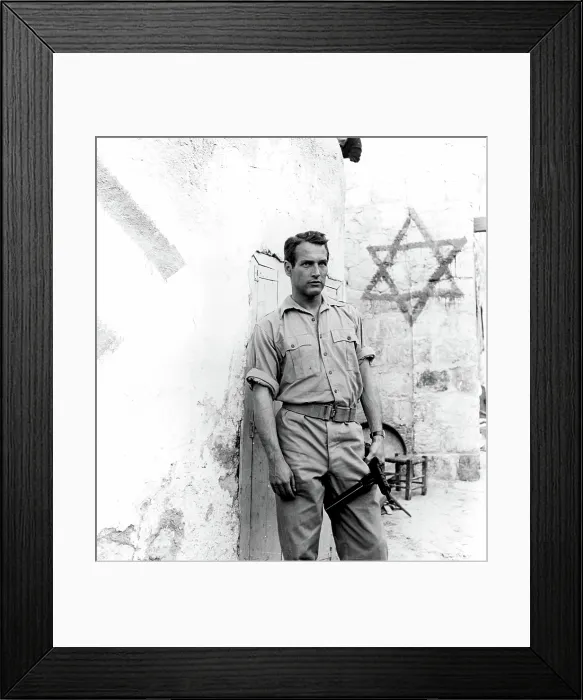Framed Print : EXODUS, Paul Newman, 1960 Framed Print : EXODUS, Paul Newman, 1960