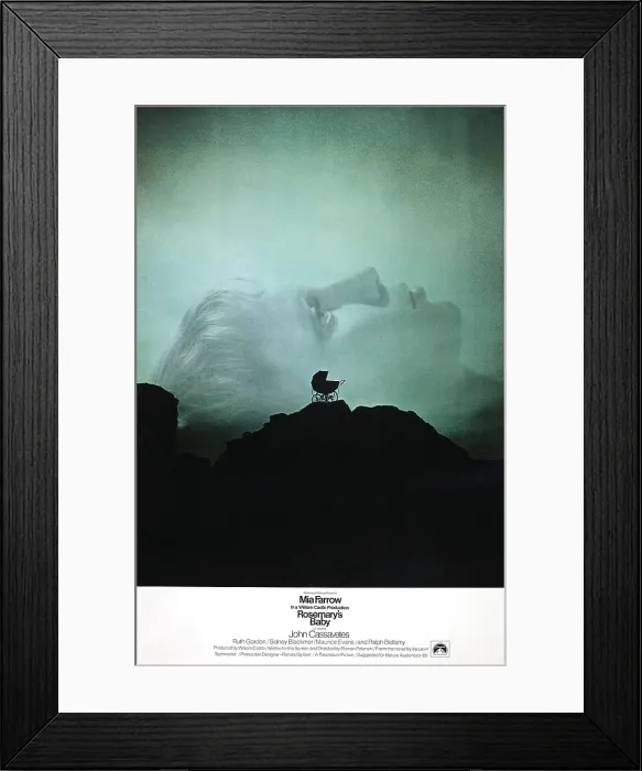 Framed Print : ROSEMARY'S BABY, Mia Farrow, 1968