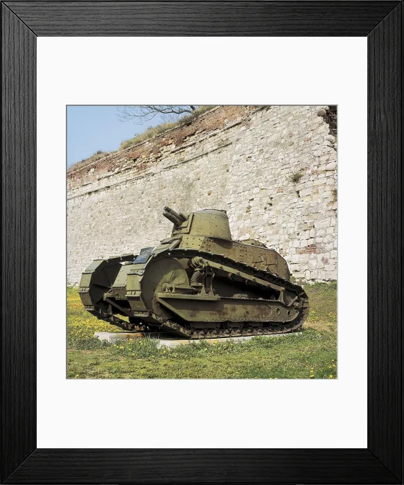 Framed Print : First World War (1914-1918). Tank. Made by Renault. AISA / Everett Collection**US SALES ONLY** Framed Print : First World War (1914-1918). Tank. Made by Renault. AISA / Everett Collection**US SALES ONLY**