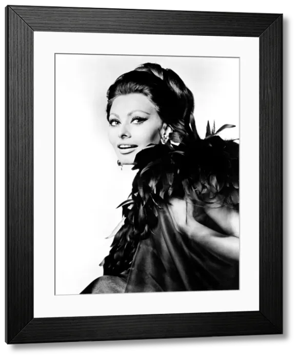 Framed Print : ARABESQUE, Sophia Loren, 1966 Framed Print : ARABESQUE, Sophia Loren, 1966