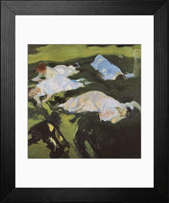 Framed Print : SOROLLA, Joaqun (1863-1923). The Nap. 1901. Oil on canvas. SPAIN. Madrid. Sorolla Museum. AISA / Everett Collection**US SALES ONLY** Framed Print : SOROLLA, Joaqun (1863-1923). The Nap. 1901. Oil on canvas. SPAIN. Madrid. Sorolla Museum. AISA / Everett Collection**US SALES ONLY**