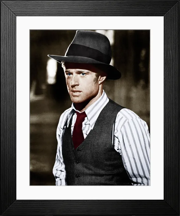 Framed Print : THE STING, Robert Redford, 1973 Framed Print : THE STING, Robert Redford, 1973