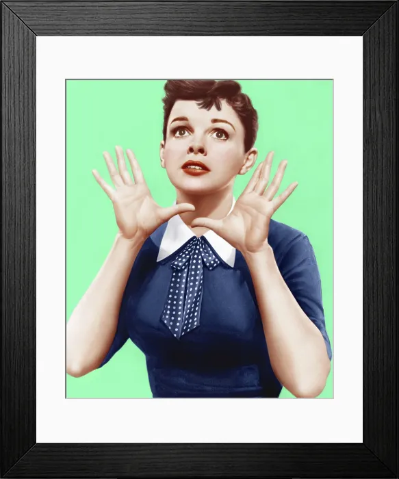 Framed Print : A STAR IS BORN, Judy Garland, 1954