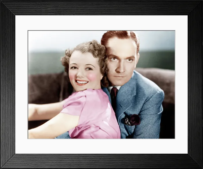 Framed Print : A STAR IS BORN, from left: Janet Gaynor, Fredric March, 1937 Framed Print : A STAR IS BORN, from left: Janet Gaynor, Fredric March, 1937