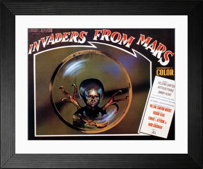 Framed Print : INVADERS FROM MARS, poster, 1953