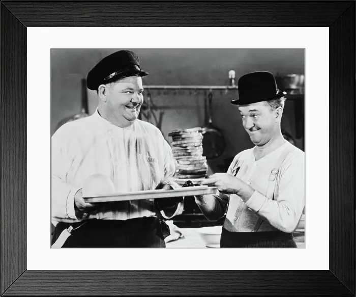 Framed Print : GREAT GUNS, from left: Oliver Hardy, Stan Laurel, 1941, TM & Copyright 20th century Fox Film Corp. / courtesy Everett Collection Framed Print : GREAT GUNS, from left: Oliver Hardy, Stan Laurel, 1941, TM & Copyright 20th century Fox Film Corp. / courtesy Everett Collection