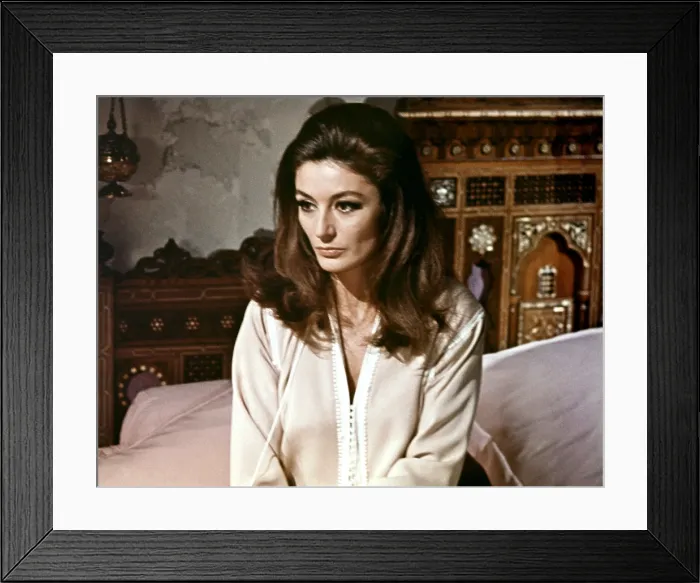 Framed Print : JUSTINE, Anouk Aimee, 1969