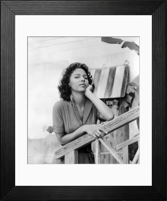 Framed Print : ISLAND IN THE SUN, Dorothy Dandridge, 1957, TM and (c) 20th Century Fox / courtesy Everett Collection Framed Print : ISLAND IN THE SUN, Dorothy Dandridge, 1957, TM and (c) 20th Century Fox / courtesy Everett Collection