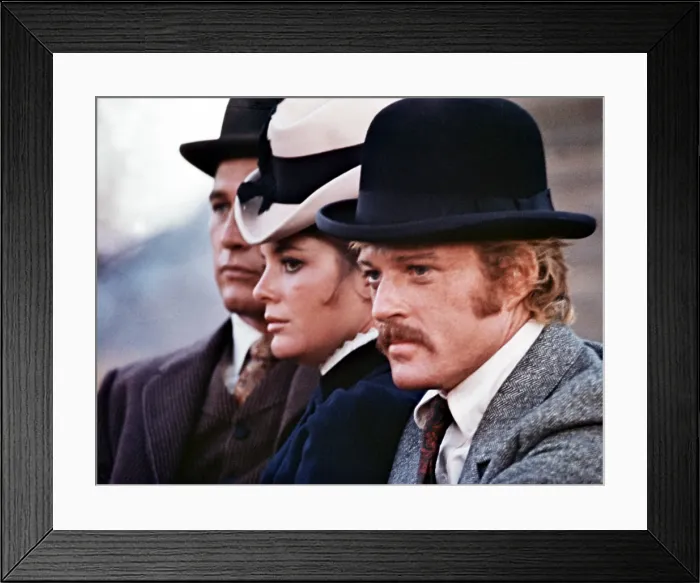 Framed Print : BUTCH CASSIDY AND THE SUNDANCE KID, Paul Newman, Katharine Ross, Robert Redford, 1969. TM and Copyright (c) 20th Century Fox Film Corp. All rights reserved Framed Print : BUTCH CASSIDY AND THE SUNDANCE KID, Paul Newman, Katharine Ross, Robert Redford, 1969. TM and Copyright (c) 20th Century Fox Film Corp. All rights reserved