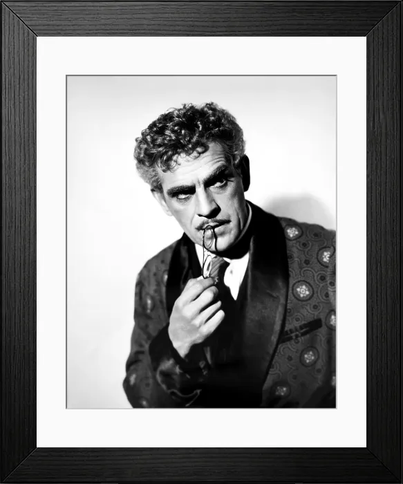 Framed Print : THE INVISIBLE RAY, Boris Karloff, 1936