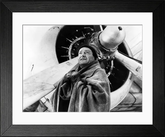 Framed Print : ISLAND IN THE SKY, John Wayne, 1953
