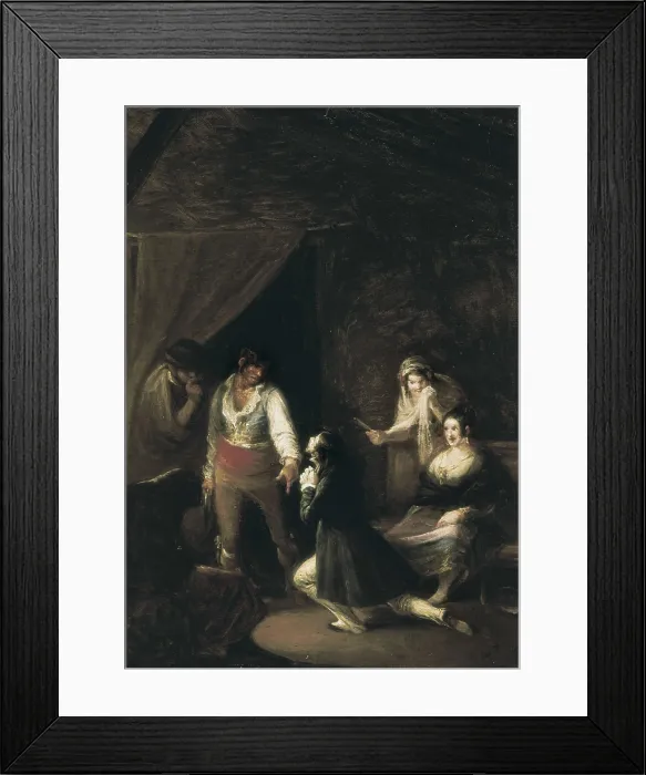 Framed Print : ALENZA y NIETO, Leonardo (1807-1845). The Revenge. 1830. Oil on canvas. SPAIN. Madrid. Prado Museum. AISA / Everett Collection**US SALES ONLY** Framed Print : ALENZA y NIETO, Leonardo (1807-1845). The Revenge. 1830. Oil on canvas. SPAIN. Madrid. Prado Museum. AISA / Everett Collection**US SALES ONLY**
