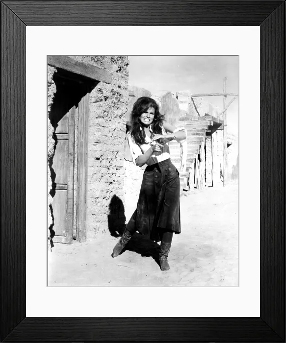 Framed Print : BANDOLERO!, Raquel Welch, 1968, TM & Copyright 20th Century Fox. All rights reserved / courtesy Everett Collection