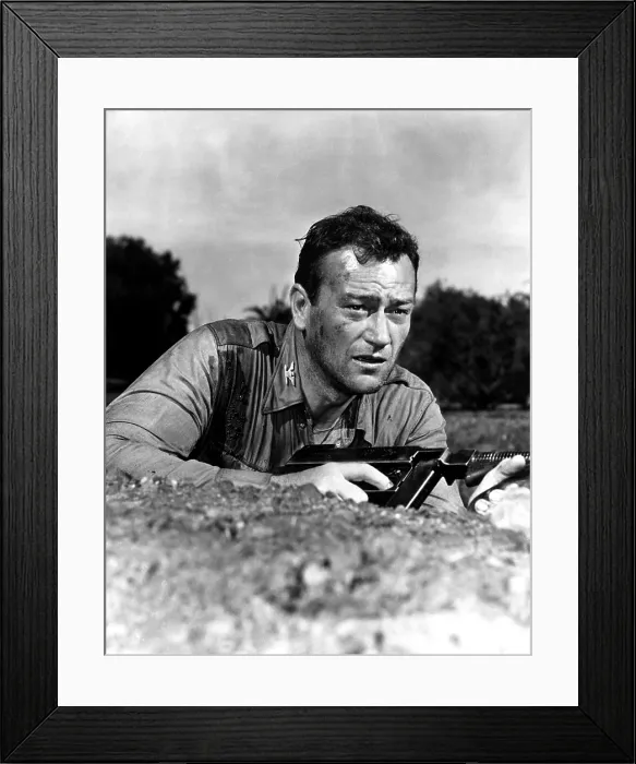 Framed Print : BACK TO BATAAN, John Wayne, 1945 Framed Print : BACK TO BATAAN, John Wayne, 1945