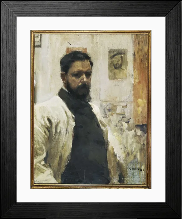 Framed Print : Self-Portrait. 1900. Oil on canvas. SPAIN. Madrid. Sorolla Museum. AISA / Everett Collection**US SALES ONLY**