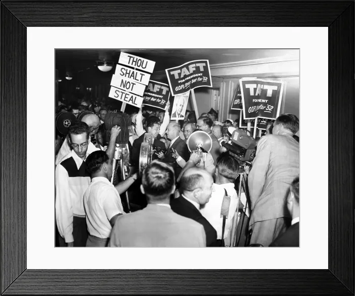 Framed Print : 1952 Republican National Convention Framed Print : 1952 Republican National Convention