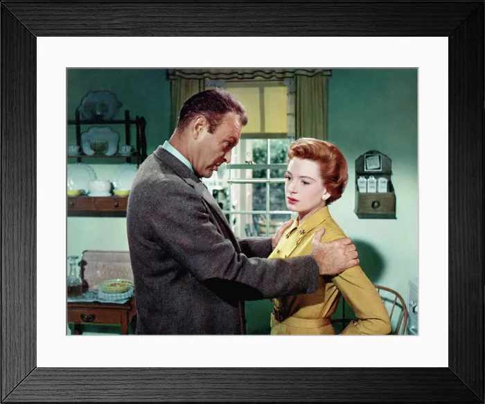 Framed Print : TEA AND SYMPATHY, from left, Leif Erickson, Deborah Kerr, 1956