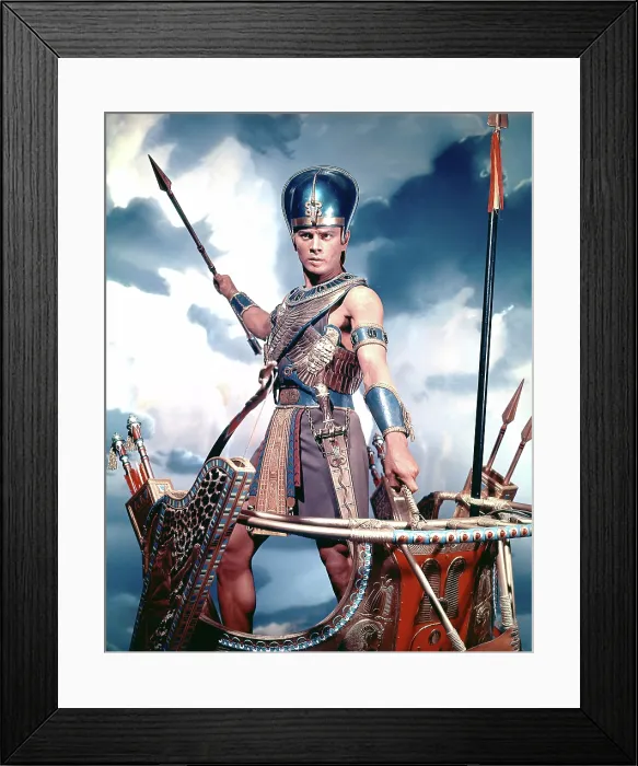 Framed Print : THE TEN COMMANDMENTS, Yul Brynner, 1956