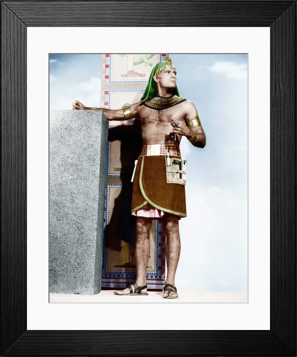 Framed Print : THE TEN COMMANDMENTS, Charlton Heston, 1956