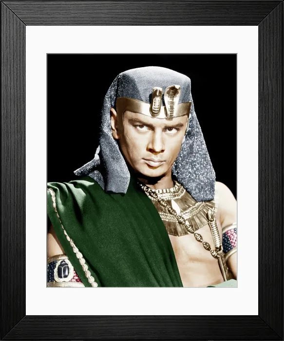 Framed Print : THE TEN COMMANDMENTS, Yul Brynner, 1956