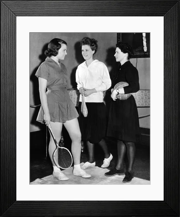 Framed Print : Student gym suits have changed over time Framed Print : Student gym suits have changed over time