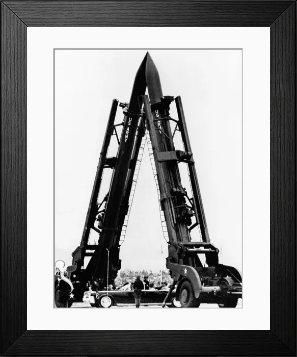Framed Print : President John Kennedy's welcome arch in West Germany