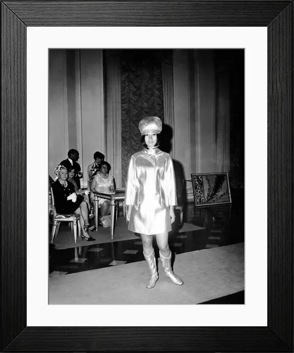 Framed Print : Emilio Pucci ensemble influenced by his futuristic stewardess designs for Braniff International Airways. July 1967. (CSU_ALPHA_1324) CSU Archives / Everett Collection Framed Print : Emilio Pucci ensemble influenced by his futuristic stewardess designs for Braniff International Airways. July 1967. (CSU_ALPHA_1324) CSU Archives / Everett Collection