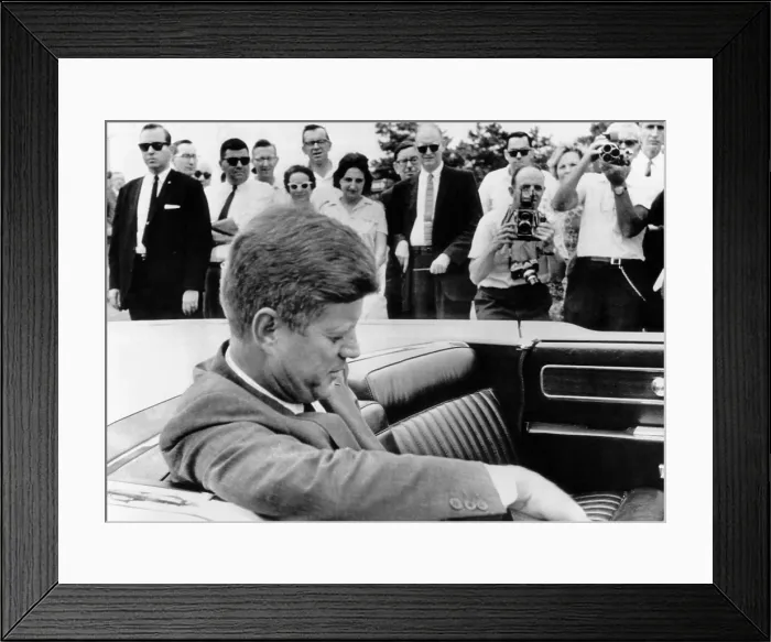 Framed Print : President John Kennedy overcome with worry about the health of his newborn son Patrick Bouvier Kennedy Framed Print : President John Kennedy overcome with worry about the health of his newborn son Patrick Bouvier Kennedy