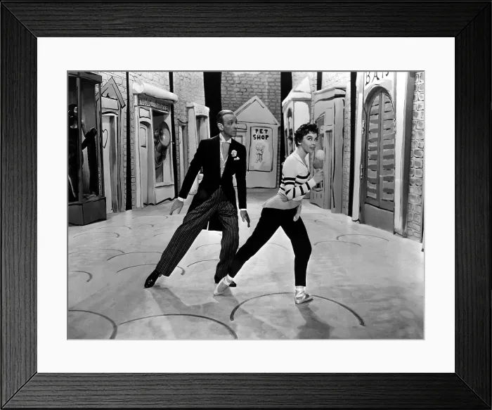 Framed Print : DADDY LONG LEGS, Fred Astaire, Leslie Caron, 1955. TM and Copyright 20th Century Fox Film Corp. All rights reserved. Courtesy: Everett Collection Framed Print : DADDY LONG LEGS, Fred Astaire, Leslie Caron, 1955. TM and Copyright 20th Century Fox Film Corp. All rights reserved. Courtesy: Everett Collection