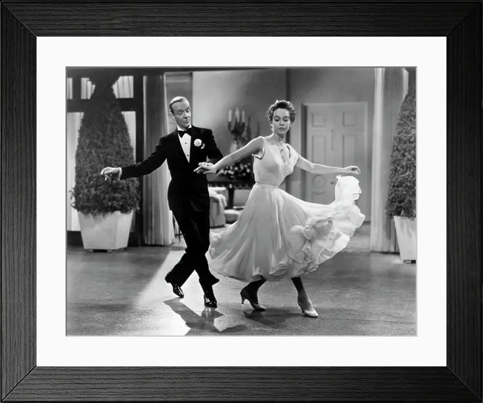Framed Print : DADDY LONG LEGS, Fred Astaire, Leslie Caron, 1955, TM & Copyright (c) 20th Century Fox Film Corp. All rights reserved Framed Print : DADDY LONG LEGS, Fred Astaire, Leslie Caron, 1955, TM & Copyright (c) 20th Century Fox Film Corp. All rights reserved