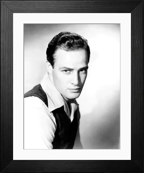 Framed Print : THE MEN, Marlon Brando, 1950 Framed Print : THE MEN, Marlon Brando, 1950