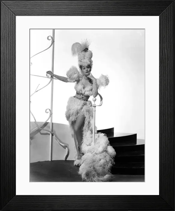 Framed Print : MEET THE PEOPLE, Lucille Ball, in a costume by Irene, 1944