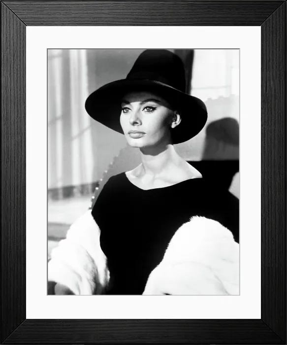 Framed Print : THE MILLIONAIRESS, Sophia Loren, 1960, TM & Copyright 20th Century Fox Film Corp. / courtesy Everett Collection