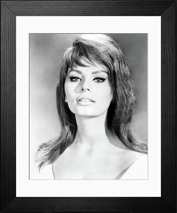 Framed Print : THE MILLIONAIRESS, Sophia Loren, 1960, TM & Copyright 20th Century Fox Film Corp. / courtesy Everett Collection Framed Print : THE MILLIONAIRESS, Sophia Loren, 1960, TM & Copyright 20th Century Fox Film Corp. / courtesy Everett Collection