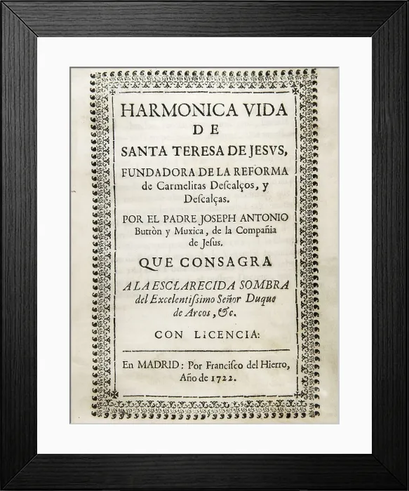 Framed Print : TERESA of JESUS, Saint (1515-1582)